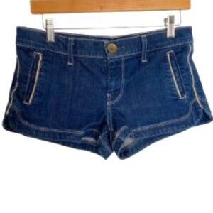 7 For All Mankind Blue Jean Shorts